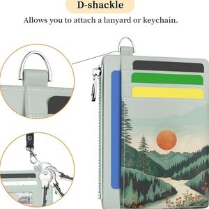 Scenic Card Holder with D-Shackle